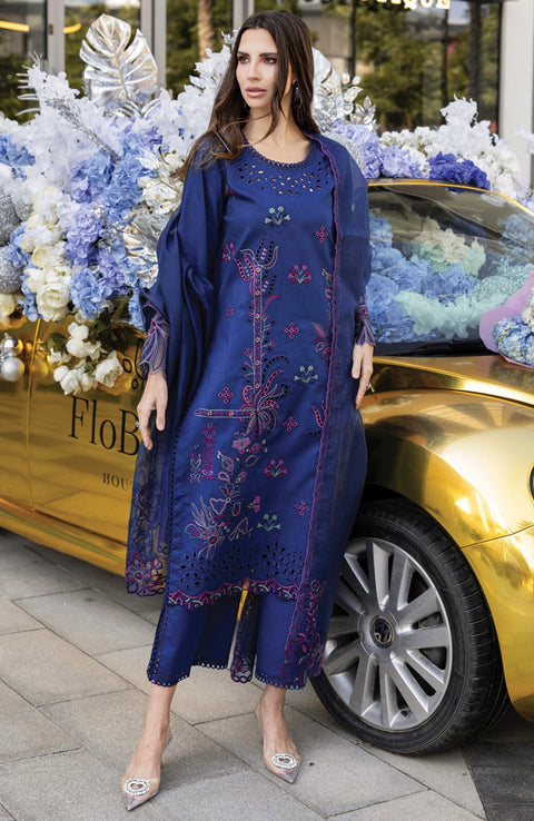 Rangrasiya - Carnation Lawn'25 By Rang Rasiya Embroidered Suits Unstitched 3 Piece - Summer Collection - aubranz.com