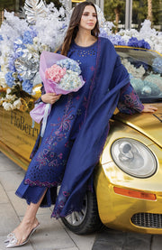 Rangrasiya - Carnation Lawn'25 By Rang Rasiya Embroidered Suits Unstitched 3 Piece - Summer Collection - aubranz.com