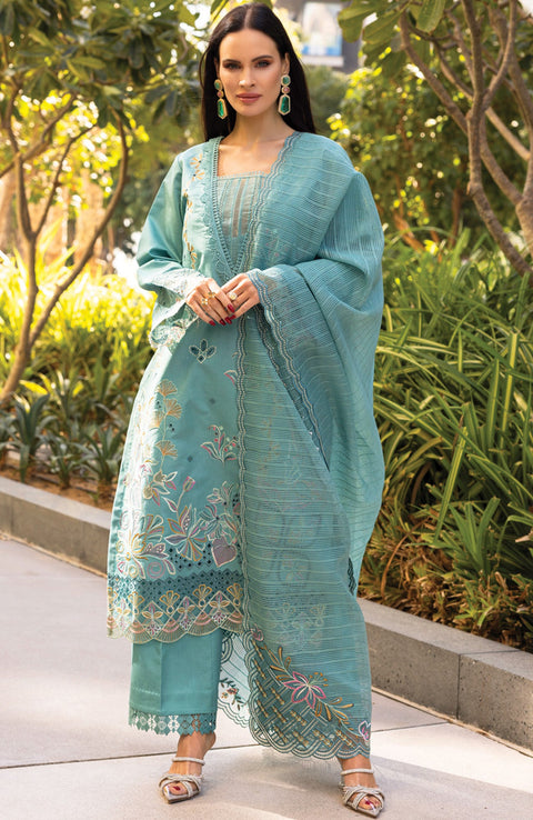 Rangrasiya - Carnation Lawn'25 By Rang Rasiya Embroidered Suits Unstitched 3 Piece - Summer Collection - aubranz.com