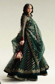 Zara_Shahjahan - Zara Shahjahan Wedding Collection'25 Embroidered Organza Suits Unstitched 3 Piece - Wedding Collection - aubranz.com