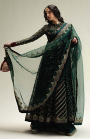 Zara_Shahjahan - Zara Shahjahan Wedding Collection'25 Embroidered Organza Suits Unstitched 3 Piece - Wedding Collection - aubranz.com