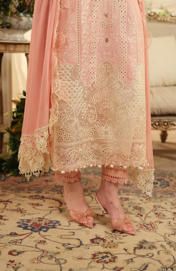 Aneela_Rizwan - Aneela Rizwan Yaqeen Luxury Lawn Collection'25 Embroidered Lawn Suits Unstitched 3 Piece - Summer Collection  - aubranz.com