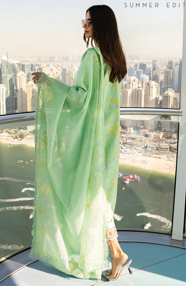 SKU#RR7 CARNATION LAWN'25 BY RANG RASIYA EMBROIDERED SUITS UNSTITCHED 3 PIECE - SUMMER COLLECTION