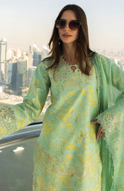 SKU#RR7 CARNATION LAWN'25 BY RANG RASIYA EMBROIDERED SUITS UNSTITCHED 3 PIECE - SUMMER COLLECTION