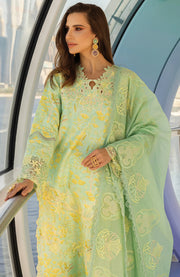 SKU#RR7 CARNATION LAWN'25 BY RANG RASIYA EMBROIDERED SUITS UNSTITCHED 3 PIECE - SUMMER COLLECTION