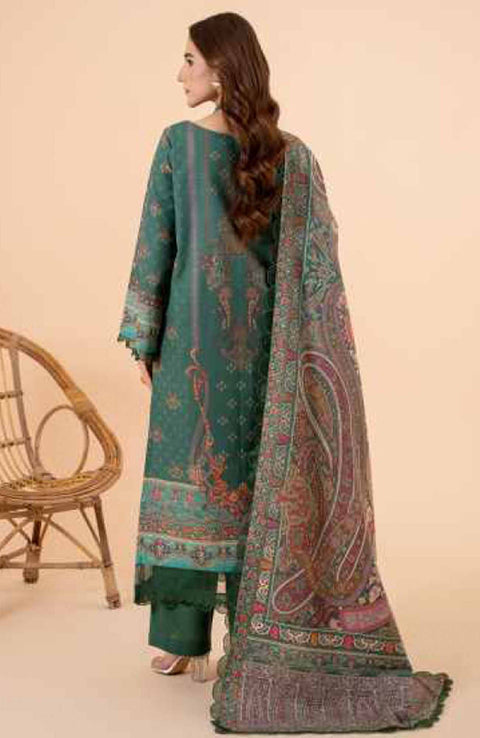 Mausummery - Mausummery Printed Khaddar'25 Unstitched 3 Piece - Winter Collection - aubranz.com