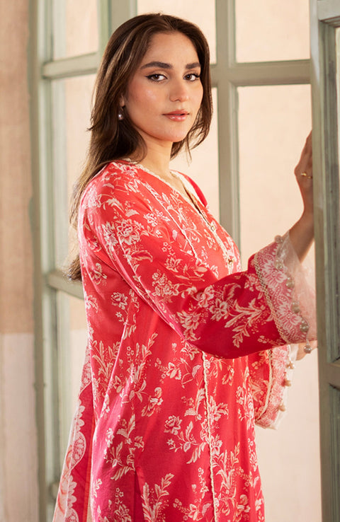 Mausummery - Mausummery Printed Lawn'25 Vol-4 Unstitched 3 Piece - Summer Collection - aubranz.com