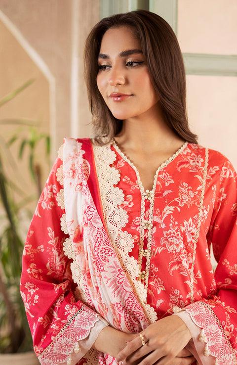 Mausummery - Mausummery Printed Lawn'25 Vol-4 Unstitched 3 Piece - Summer Collection - aubranz.com