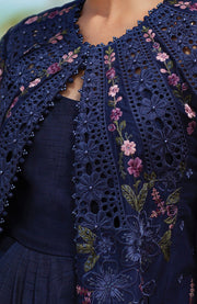 Mariab - Maria.B Luxury Eid'25 Embroidered Lawn Suits Unstitched 3 Piece - Summer Collection - aubranz.com