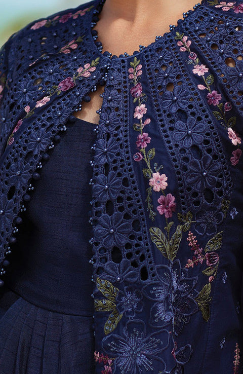 Mariab - Maria.B Luxury Eid'25 Embroidered Lawn Suits Unstitched 3 Piece - Summer Collection - aubranz.com
