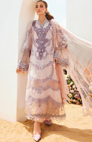 Mariab - Maria.B Luxury Eid'25 Embroidered Lawn Suits Unstitched 3 Piece - Summer Collection - aubranz.com
