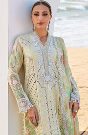 Mariab - Maria.B Luxury Eid'25 Embroidered Lawn Suits Unstitched 3 Piece - Summer Collection - aubranz.com