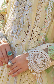 Mariab - Maria.B Luxury Eid'25 Embroidered Lawn Suits Unstitched 3 Piece - Summer Collection - aubranz.com