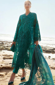 Mariab - Maria.B Luxury Eid'25 Embroidered Lawn Suits Unstitched 3 Piece - Summer Collection - aubranz.com