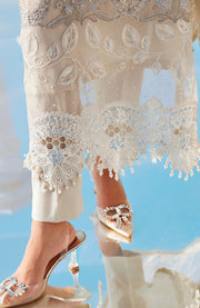 Mariab - Maria.B Luxury Eid'25 Embroidered Lawn Suits Unstitched 3 Piece - Summer Collection - aubranz.com
