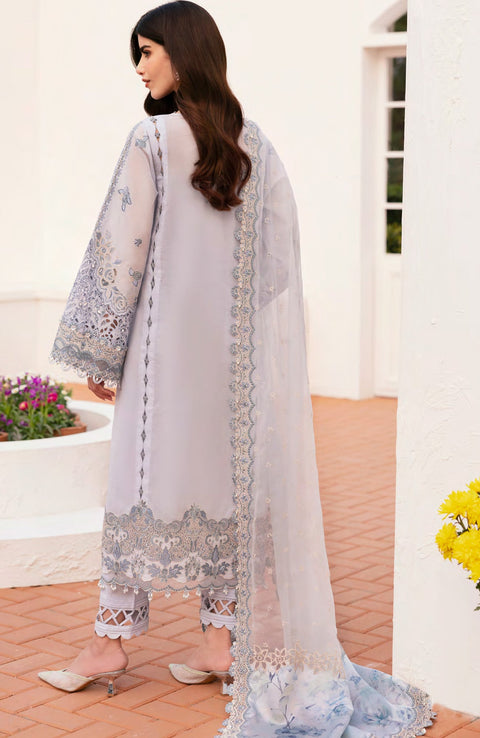 Baroque - Baroque Eid Lawn'25 Embroidered Suits Unstitched 3 Piece - Summer Collection - aubranz.com