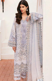 Baroque - Baroque Eid Lawn'25 Embroidered Suits Unstitched 3 Piece - Summer Collection - aubranz.com