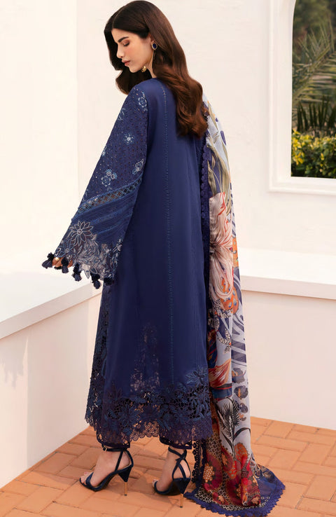 Baroque - Baroque Eid Lawn'25 Embroidered Suits Unstitched 3 Piece - Summer Collection - aubranz.com