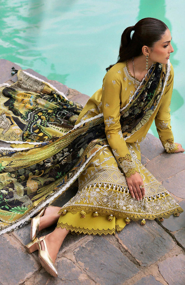 Republic - Talia Lawn'25 by Republic Embroidered Suits Unstitched 3 Piece - Summer Collection - aubranz.com