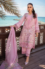 SKU#RR15 RANG RASIYA PREMIUM COLLECTION'25 EMBROIDERED LAWN SUIT UNSTITCHED 3 PIECE - SUMMER COLLECTION