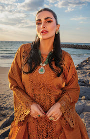 Rangrasiya - Rang Rasiya Premium Collection'25 Embroidered Lawn Suit Unstitched 3 Piece - Summer Collection - aubranz.com