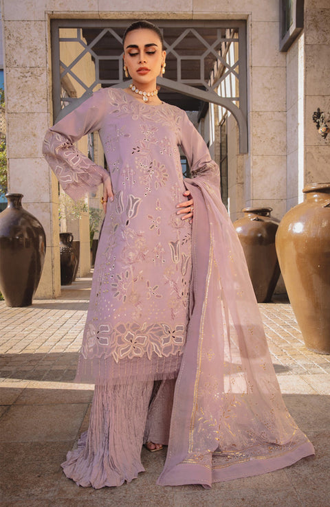 Rangrasiya - Rang Rasiya Premium Collection'25 Embroidered Lawn Suit Unstitched 3 Piece - Summer Collection - aubranz.com