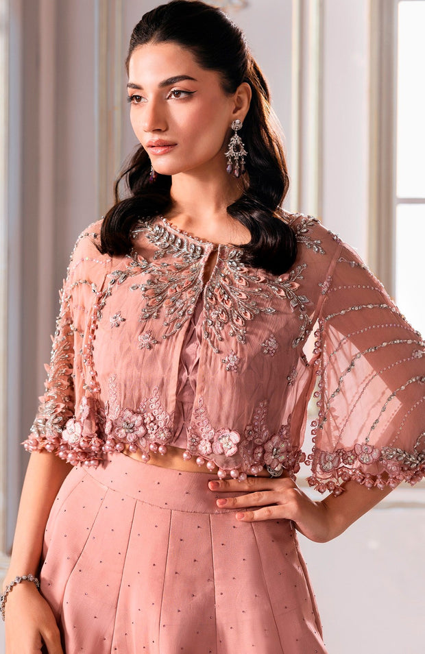 Mariab - Mbroidered Edition'25 By Maria B Embroidered Suits Unstitched 3 Piece - Wedding Collection - aubranz.com