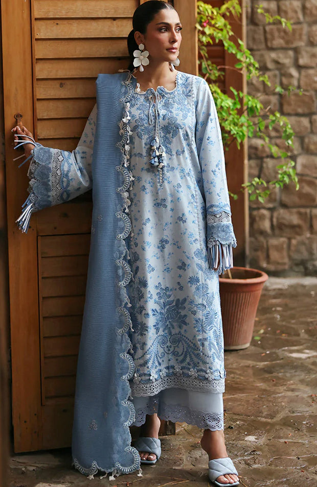 Republic - Talia Lawn'25 by Republic Embroidered Suits Unstitched 3 Piece - Summer Collection - aubranz.com