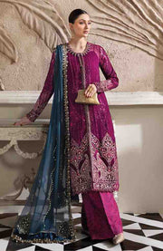 Mariab - MARIA B CHIFFON'25 EMBROIDERED SUITS UNSTITCHED 3 PIECE - FORMAL COLLECTION - aubranz.com