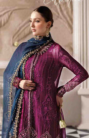 Mariab - MARIA B CHIFFON'25 EMBROIDERED SUITS UNSTITCHED 3 PIECE - FORMAL COLLECTION - aubranz.com