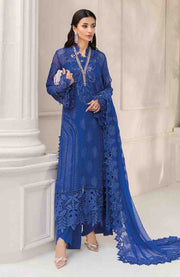 Mariab - MARIA B CHIFFON'25 EMBROIDERED SUITS UNSTITCHED 3 PIECE - FORMAL COLLECTION - aubranz.com
