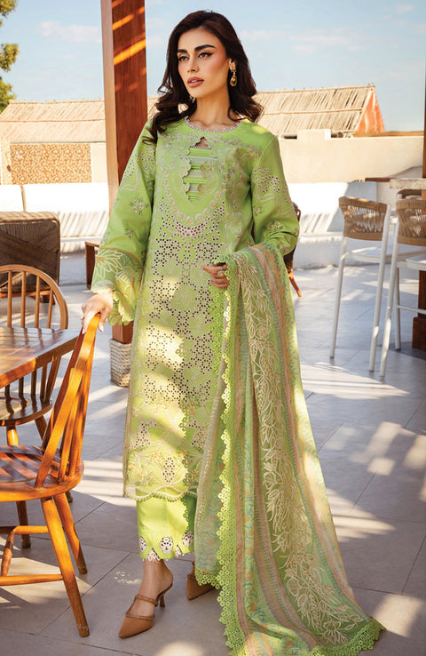 Rangrasiya - Rang Rasiya Premium Collection'25 Embroidered Lawn Suit Unstitched 3 Piece - Summer Collection - aubranz.com