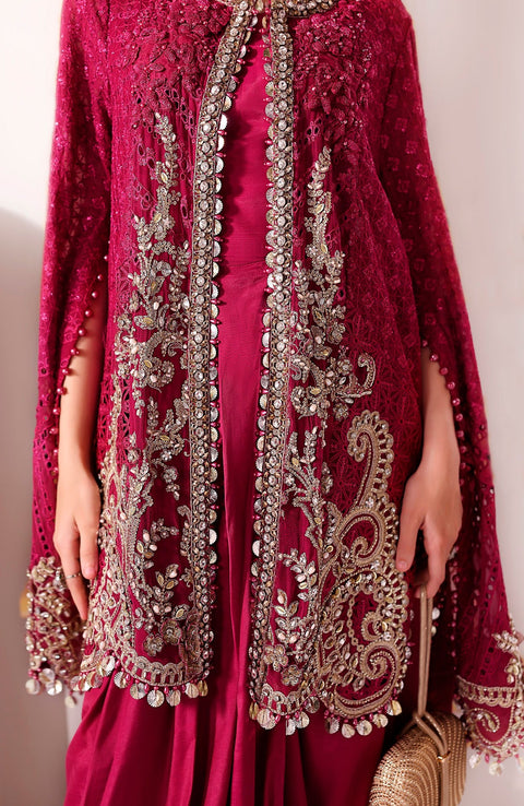 Mariab - Mbroidered Edition'25 By Maria B Embroidered Suits Unstitched 3 Piece - Wedding Collection - aubranz.com