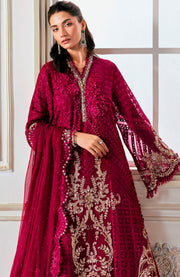 Mariab - Mbroidered Edition'25 By Maria B Embroidered Suits Unstitched 3 Piece - Wedding Collection - aubranz.com