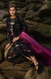 Crimson - Crimson Flow Luxury Lawn'25 Embroidered Suits Unstithced 3 Piece - Summer Collection - aubranz.com