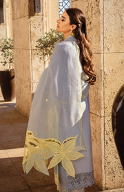 Rangrasiya - Rang Rasiya Premium Collection'25 Embroidered Lawn Suit Unstitched 3 Piece - Summer Collection - aubranz.com