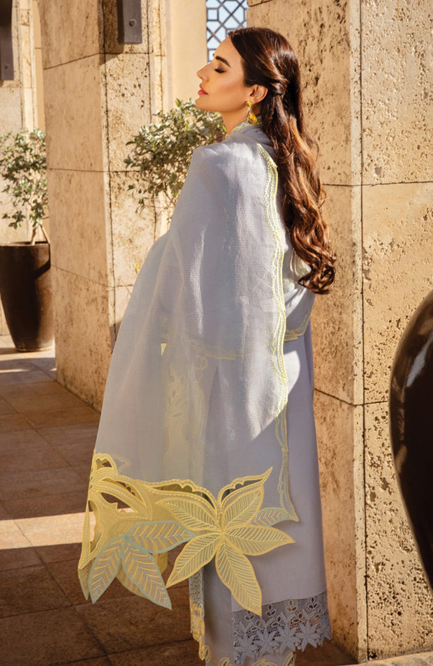 Rangrasiya - Rang Rasiya Premium Collection'25 Embroidered Lawn Suit Unstitched 3 Piece - Summer Collection - aubranz.com