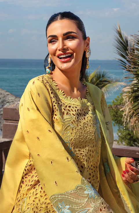 Rangrasiya - Rang Rasiya Premium Collection'25 Embroidered Lawn Suit Unstitched 3 Piece - Summer Collection - aubranz.com
