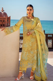 Rangrasiya - Rang Rasiya Premium Collection'25 Embroidered Lawn Suit Unstitched 3 Piece - Summer Collection - aubranz.com