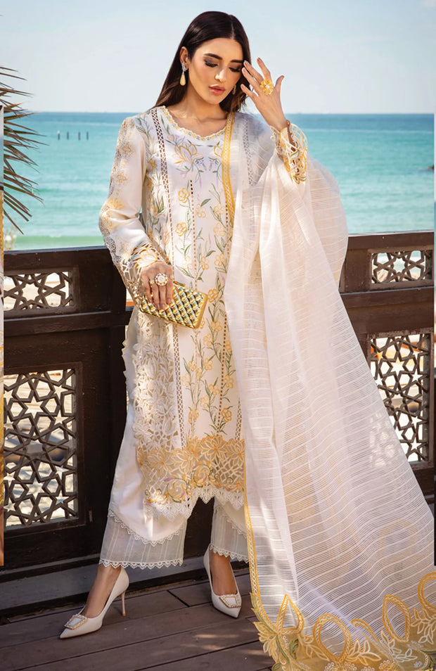 SKU#RR19 RANG RASIYA PREMIUM COLLECTION'25 EMBROIDERED LAWN SUIT SKU#RR19 RANG RASIYA PREMIUM COLLECTION'25 EMBROIDERED LAWN SUIT