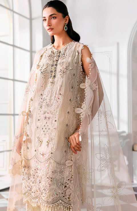 Mariab - Mbroidered Edition'25 By Maria B Embroidered Suits Unstitched 3 Piece - Wedding Collection - aubranz.com