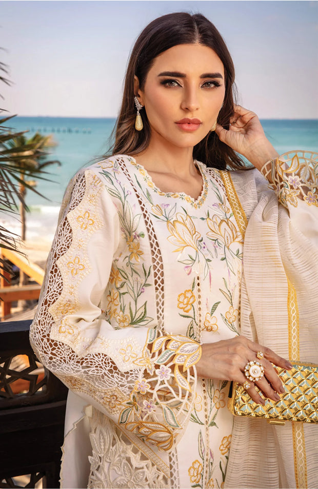 SKU#RR19 RANG RASIYA PREMIUM COLLECTION'25 EMBROIDERED LAWN SUIT SKU#RR19 RANG RASIYA PREMIUM COLLECTION'25 EMBROIDERED LAWN SUIT