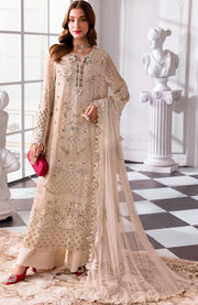 Mariab - Mbroidered Edition'25 By Maria B Embroidered Suits Unstitched 3 Piece - Wedding Collection - aubranz.com