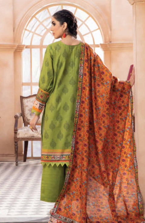 Mausummery - Mausummery Printed Khaddar'25 Unstitched 3 Piece - Winter Collection - aubranz.com