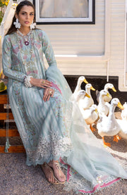 Sairashakira - Saira Shakira Lawn'25 Embroidered Suits Unstitched 3 Piece - Summer Collection - aubranz.com
