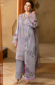 Saira_Rizwan - Saira Rizwan Luxury Lawn'25 Embroidered Suits unstitched 3 Piece - Summer Collection - aubranz.com