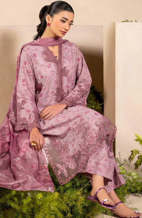 Iznik - IZNIK EID FESTIVE LAWN'25 EMBROIDERED SUITS UNSTITCHED 3 PIECE - SUMMER COLLECTION - aubranz.com