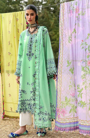 Zaha - Neelum Lawn'25 by Zaha Embroidered Suit Unstitched 3 piece - Summer Collection - aubranz.com