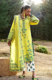 Zaha - Neelum Lawn'25 by Zaha Embroidered Suit Unstitched 3 piece - Summer Collection - aubranz.com