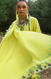 Zaha - Neelum Lawn'25 by Zaha Embroidered Suit Unstitched 3 piece - Summer Collection - aubranz.com